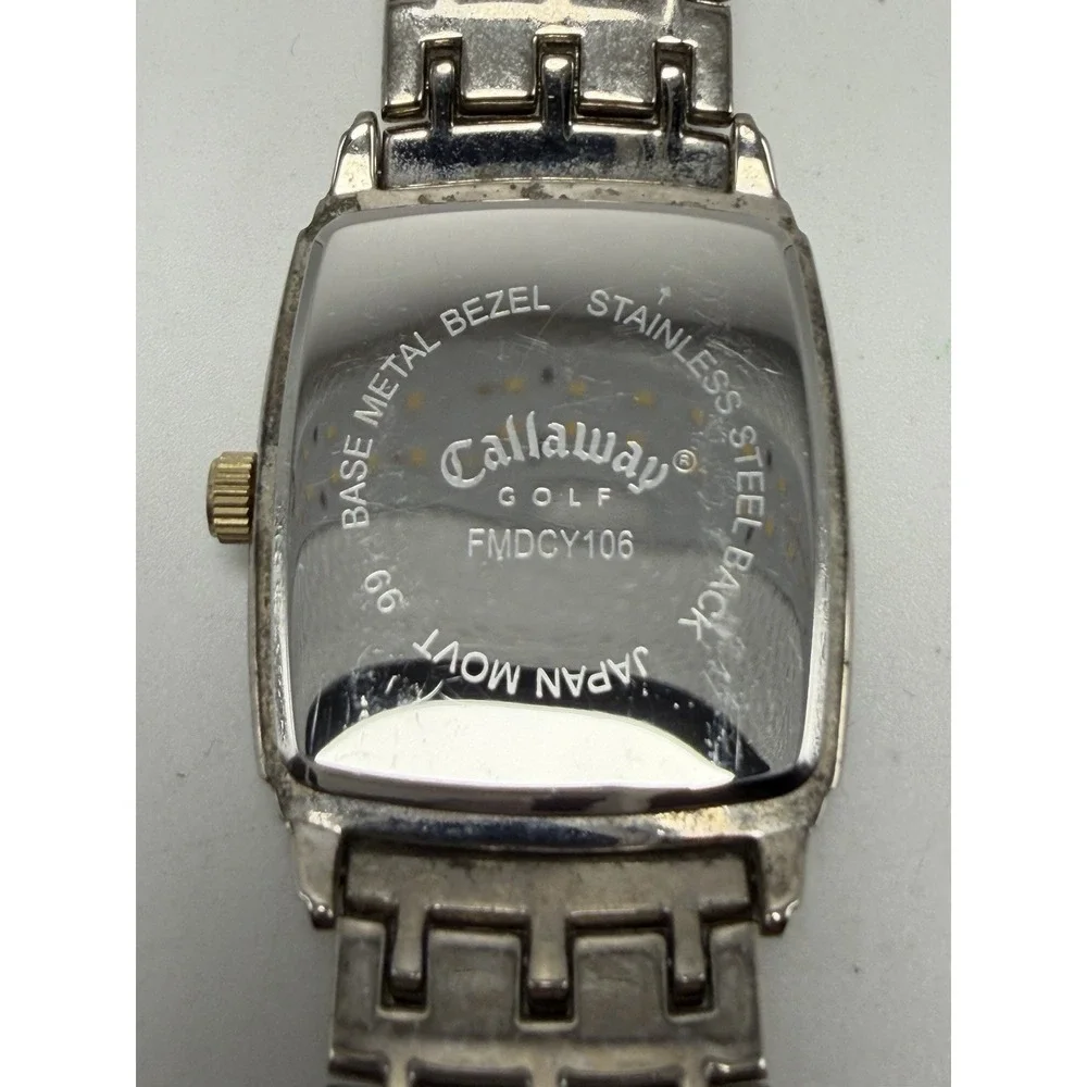 Callaway FMDCY106 New Battery Mens Golf Watch Warbird 35MM 7.5